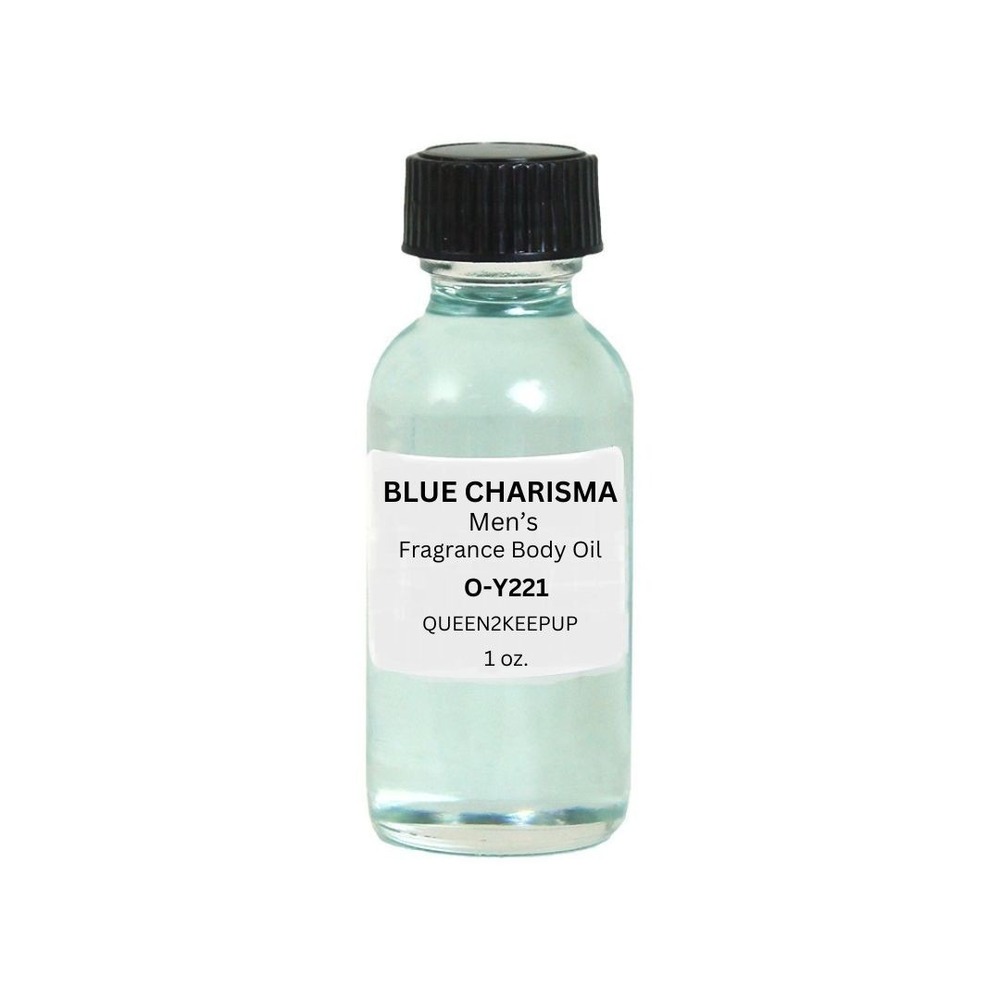 Blue Charisma (Men) Body Oil 1 oz Fragrance All Natural Scent